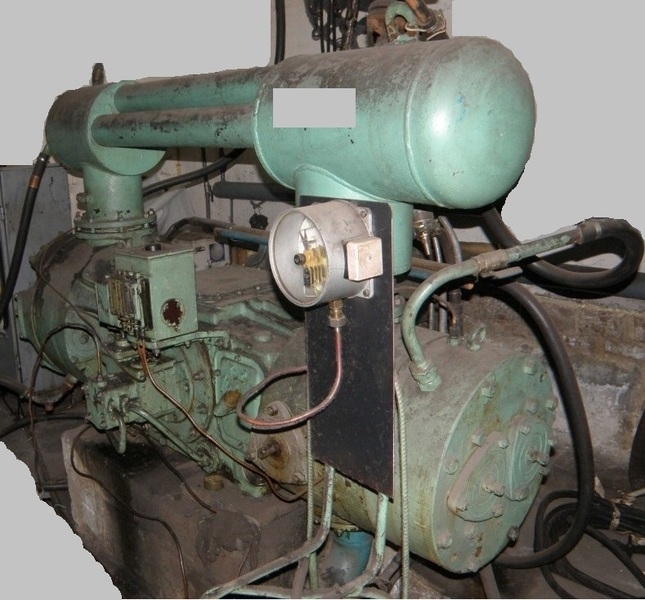 Продаем воздушный компрессор 2ВМ2,5-12/9, 12 атм, 2003 г.в. - <ro>Изображение</ro><ru>Изображение</ru> #1, <ru>Объявление</ru> #1650296