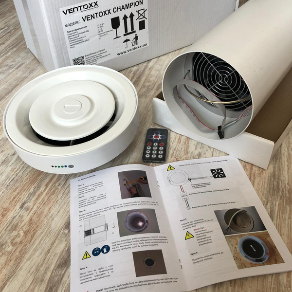 Рекуператор воздуха Ventoxx Champion, вентиляция, проветриватель в дом - <ro>Изображение</ro><ru>Изображение</ru> #2, <ru>Объявление</ru> #1681034