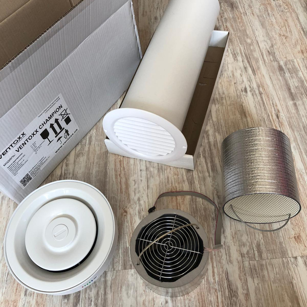 Рекуператор воздуха Ventoxx Champion, вентиляция, проветриватель в дом - <ro>Изображение</ro><ru>Изображение</ru> #3, <ru>Объявление</ru> #1681034