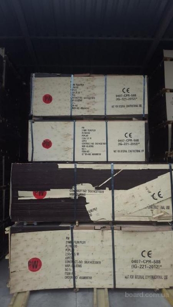 Продається водостійка фанера товщиною 6–30 мм, Львів - <ro>Изображение</ro><ru>Изображение</ru> #3, <ru>Объявление</ru> #1729372