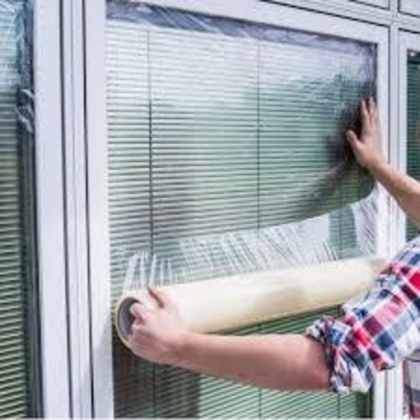 Широкий захисний скотч для вікон Рулон.юей (12 м²) - <ro>Изображение</ro><ru>Изображение</ru> #1, <ru>Объявление</ru> #1726632