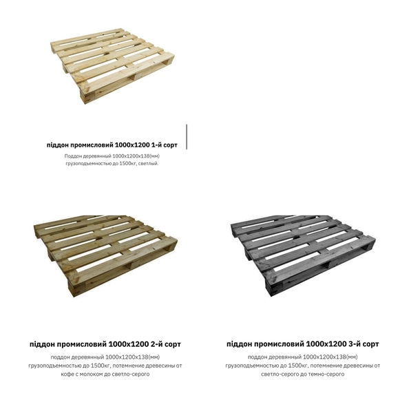  Продаж піддонів усіх типів та розмірів - <ro>Изображение</ro><ru>Изображение</ru> #3, <ru>Объявление</ru> #1743442