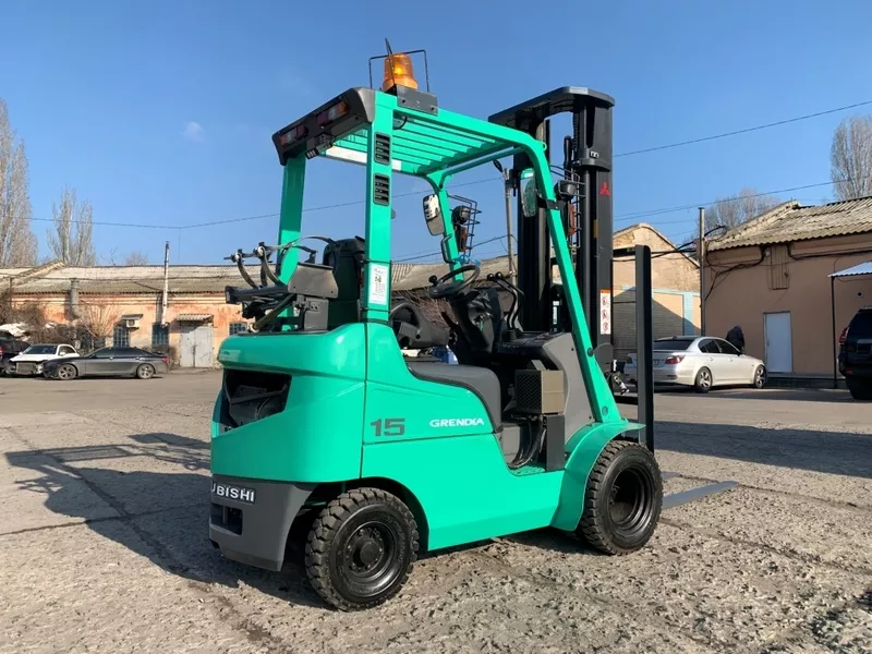 Автонавантажувач вилковий Mitsubishi, на спарці пневмо, з щоглою триплекс 5.5 м. - <ro>Изображение</ro><ru>Изображение</ru> #4, <ru>Объявление</ru> #1747152