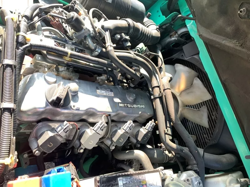 Автонавантажувач вилковий Mitsubishi, на спарці пневмо, з щоглою триплекс 5.5 м. - <ro>Изображение</ro><ru>Изображение</ru> #7, <ru>Объявление</ru> #1747152